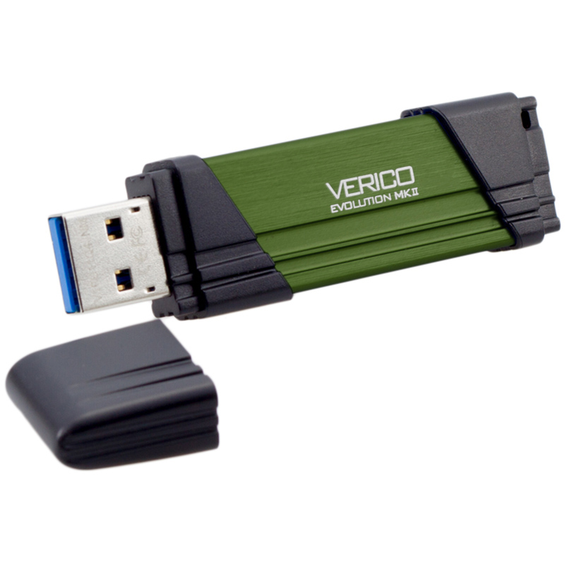 Флеш-драйв VERICO MKII USB 3.0 8Gb Olive Green (1UDOV-T6GN83-NN) Конструкція знімний ковпачок