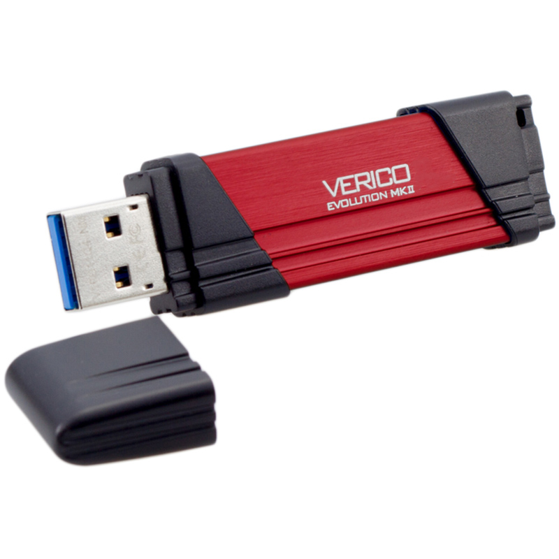 Флеш-драйв VERICO MKII USB 3.0 8Gb Red Cardinal (1UDOV-T6RD83-NN) Конструкція знімний ковпачок