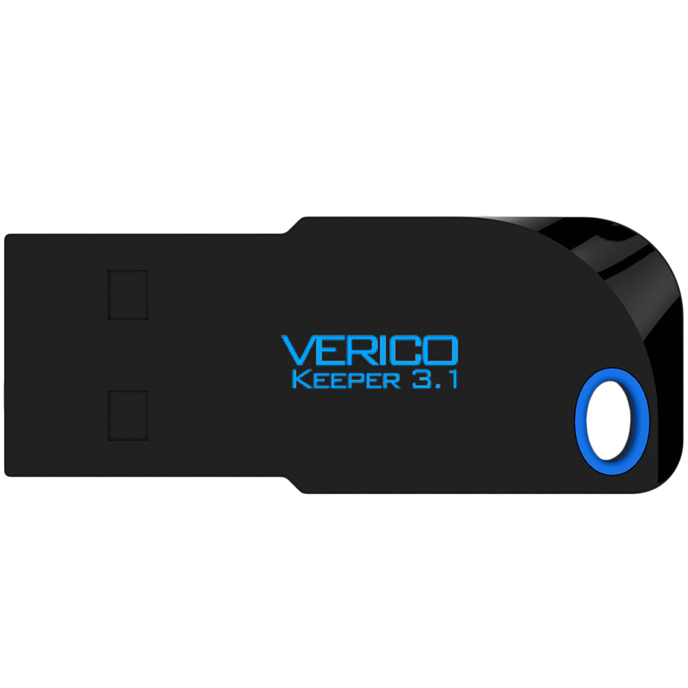 Флеш-драйв VERICO Keeper USB3.1 16Gb Black+Blue (1UDOV-T8BEG3-NN)