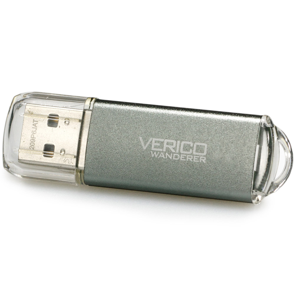 

Флеш-драйв VERICO Wanderer 16Gb Gray (1UDOV-M4GYG3-NN), USB 16Gb Wanderer Gray