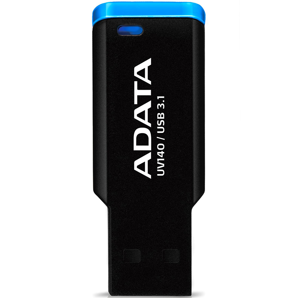 Флеш-драйв ADATA UV140 16GB Black/Blue (AUV140-16G-RBE)