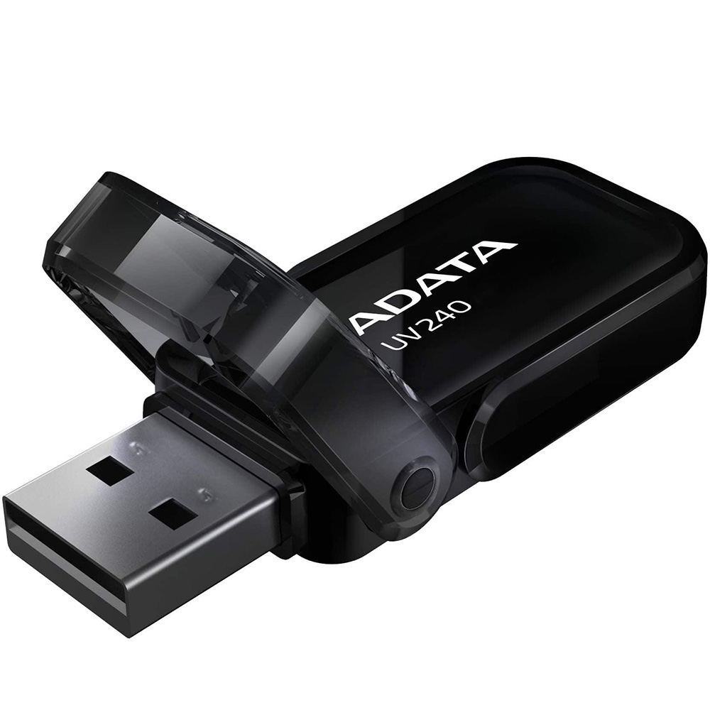 Флеш-драйв ADATA UV240 32GB Black (AUV240-32G-RBK) Конструкция съемный колпачок