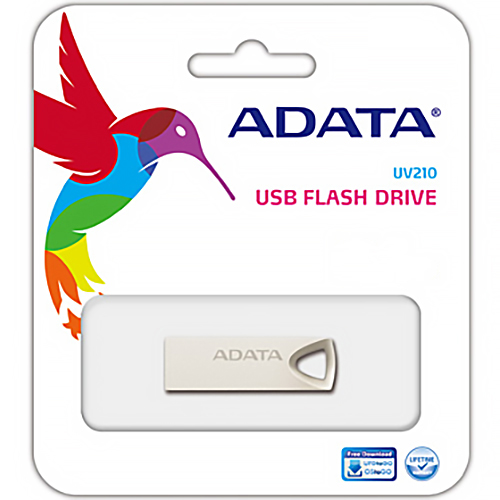 Флеш-драйв ADATA UV210 64GB Metal (AUV210-64G-RGD) Интерфейс USB 2.0