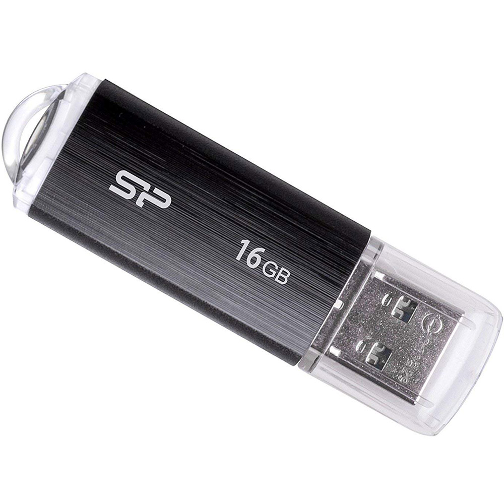 Флеш-драйв SILICON POWER Ultima U02 16GB Black (SP016GBUF2U02V1K) Интерфейс USB 2.0