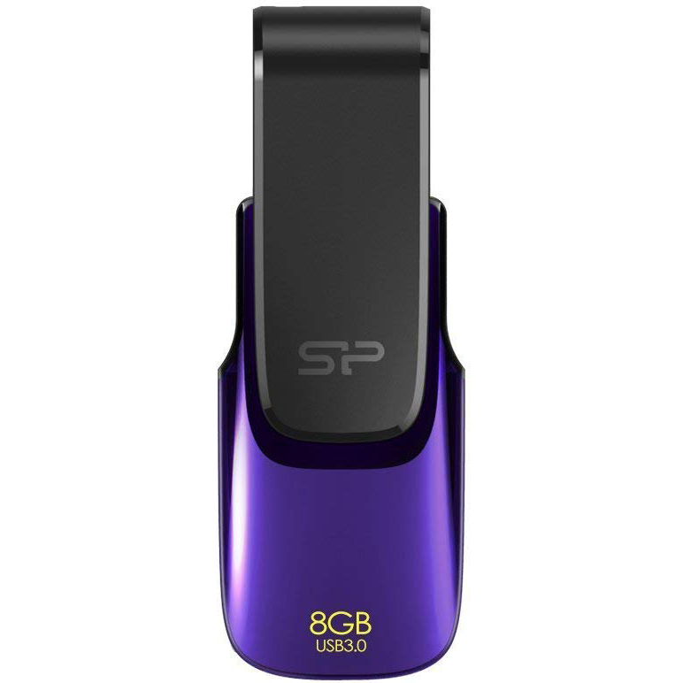 Флеш-драйв SILICON POWER Blaze B31 8GB Purple (SP008GBUF3B31V1U)