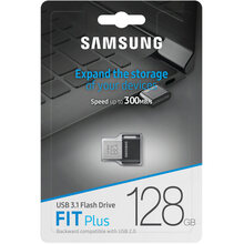 Флеш-драйв SAMSUNG Fit Plus 128Gb (MUF-128AB/APC)