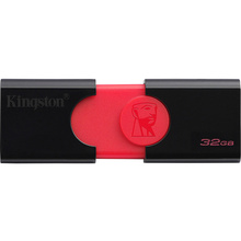 Флеш-драйв KINGSTON DT106 32GB Black (DT106/32GB)