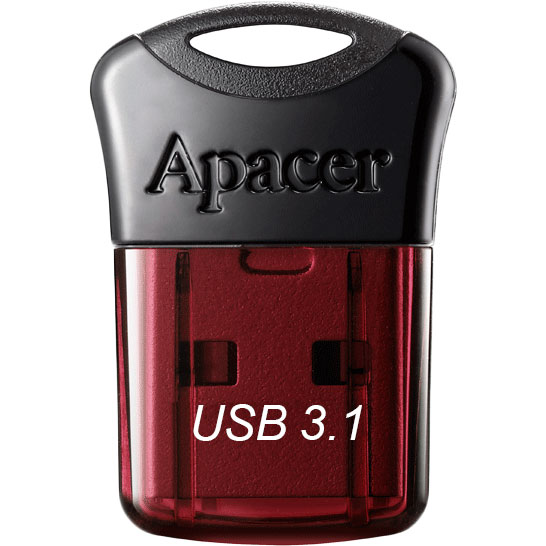 Флеш-драйв APACER AH157 16GB Red (AP16GAH157R-1)