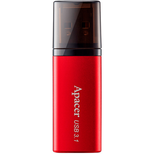 Флеш-драйв APACER AH25B 32GB Red (AP32GAH25BR-1) Конструкція знімний ковпачок