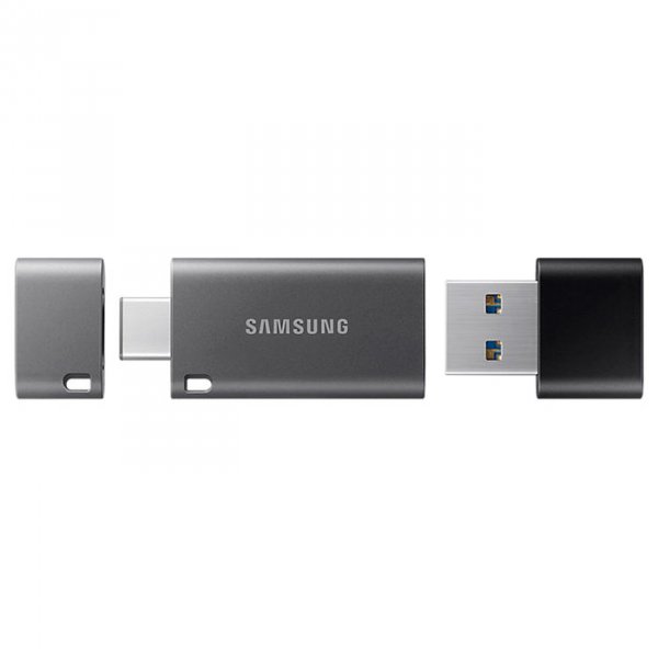 Флеш-драйв SAMSUNG Duo Plus 64 Gb Type-C USB 3.1 Материал корпуса пластик