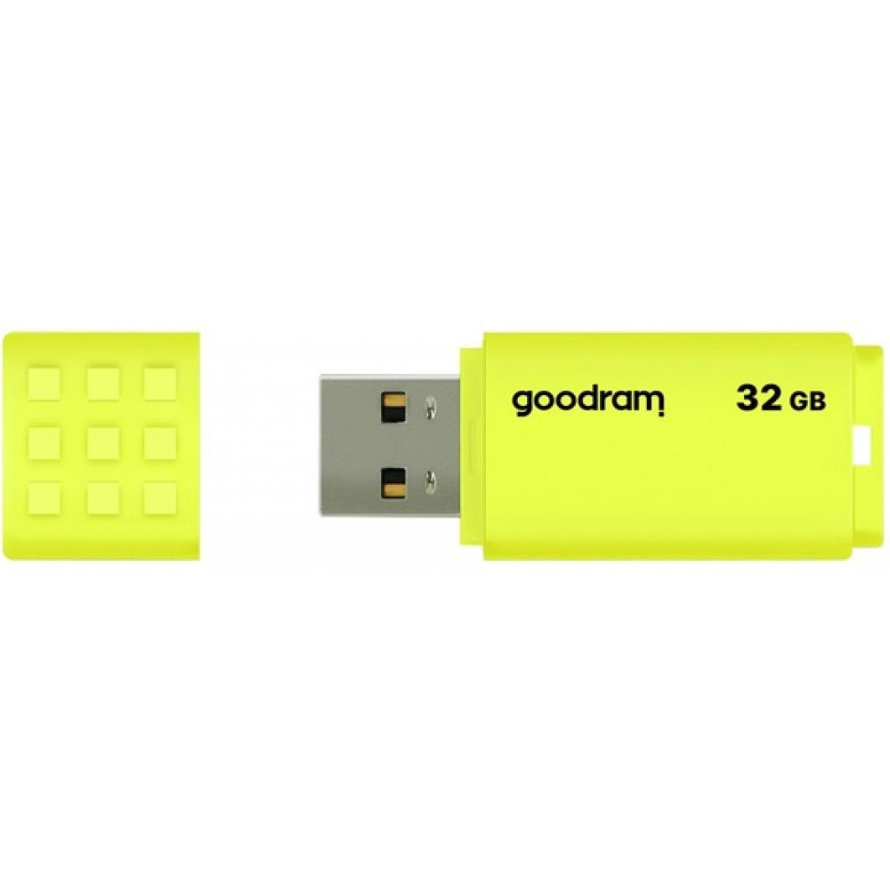 Флеш-драйв GOODRAM UME2 32GB (UME2-0320Y0R11) Конструкція знімний ковпачок