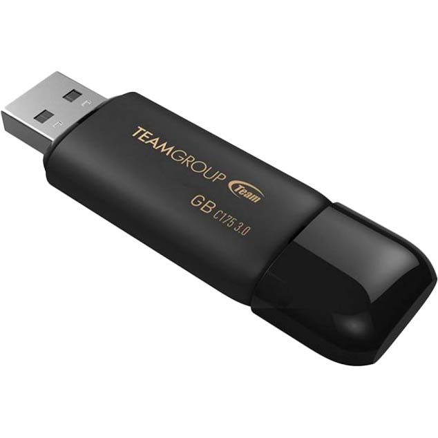 Флеш-драйв TEAM GROUP C175 64GB USB 3.0 Black (TC175364GB01) Объем памяти 64 Гб