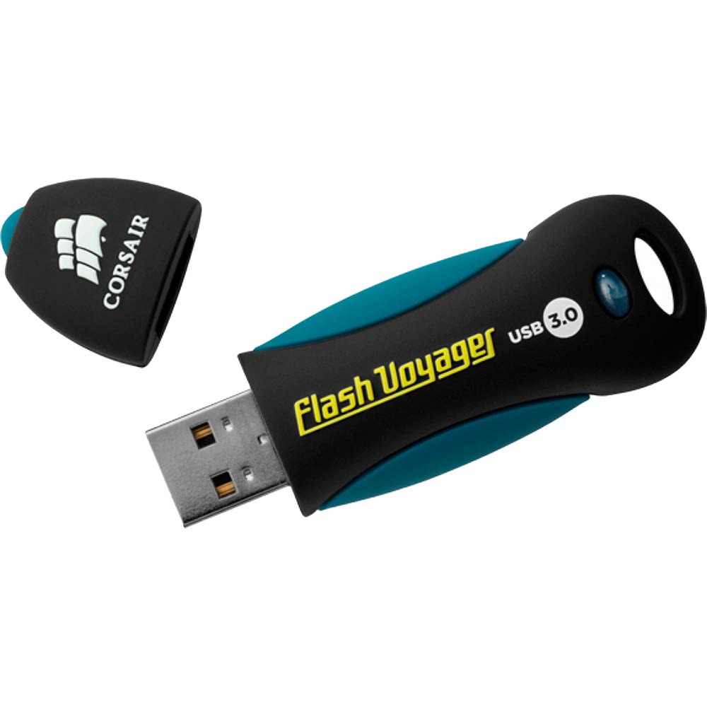 Флеш-драйв Corsair Flash Voyager USB 3.0 64GB (CMFVY3A-64GB) Конструкция съемный колпачок