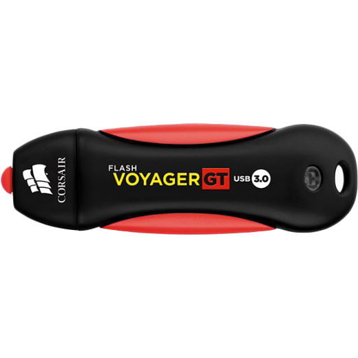 Флеш-драйв CORSAIR Voyager GT 256GB USB 3.0 (CMFVYGT3C-256GB) Материал корпуса резиновое покрытие