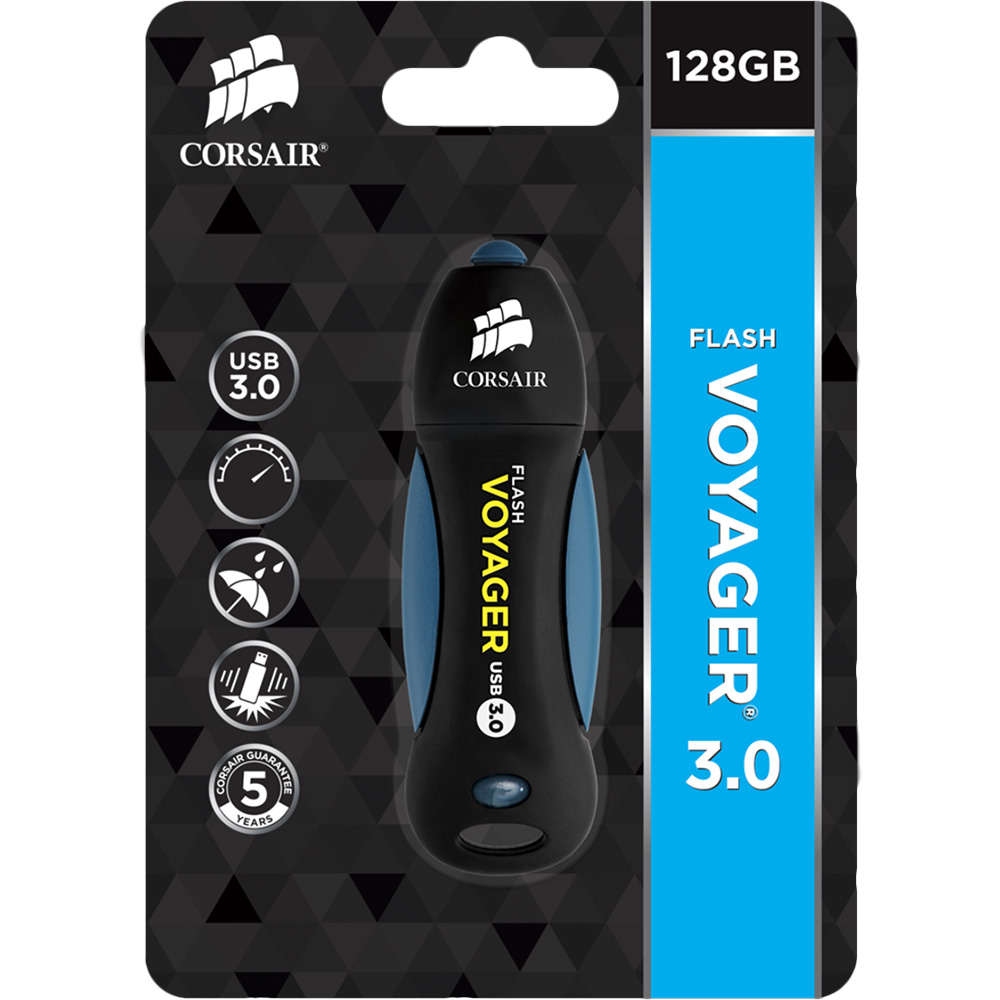 Флеш-драйв CORSAIR Voyager 128GB USB 3.0 (CMFVY3A-128GB) Интерфейс USB 3.0