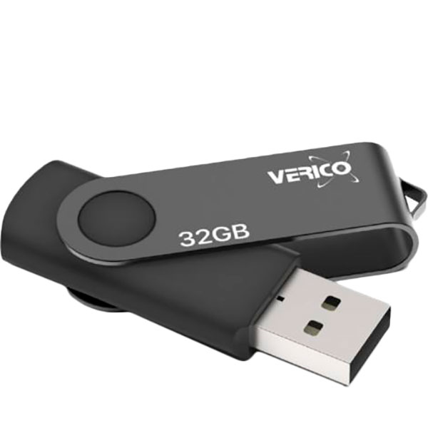 

Флеш-драйв VERICO USB 32Gb Flip Black (1UDOV-R0BK33-NN), USB 32Gb Flip Black
