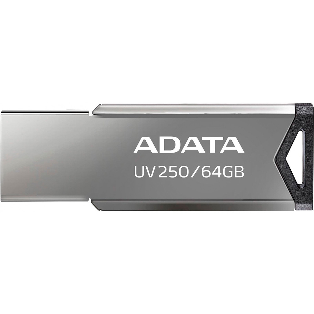 Флеш-драйв ADATA 64GB USB 2.0 UV250 Metal Black (AUV250-64G-RBK)