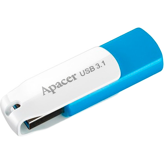 Флеш-драйв APACER 32GB USB 3.1 AH357 Blue/White (AP32GAH357U-1)