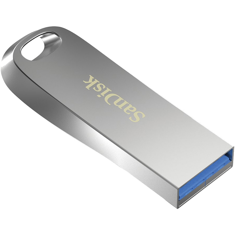 Флеш-драйв SANDISK 128GB USB 3.1 Ultra Luxe (SDCZ74-128G-G46) Конструкция монолит