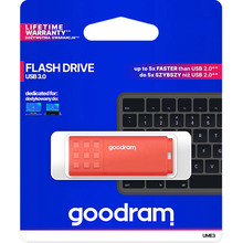 Флеш-драйв GOODRAM UME3 64GB Orange (UME3-0640O0R11)