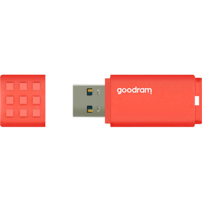 Флеш-драйв GOODRAM UME3 64GB Orange (UME3-0640O0R11) Матеріал корпуса пластик