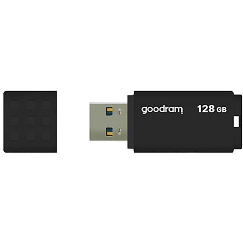 Флеш-драйв GOODRAM UME3 128GB Black (UME3-1280K0R11) Конструкция съемный колпачок