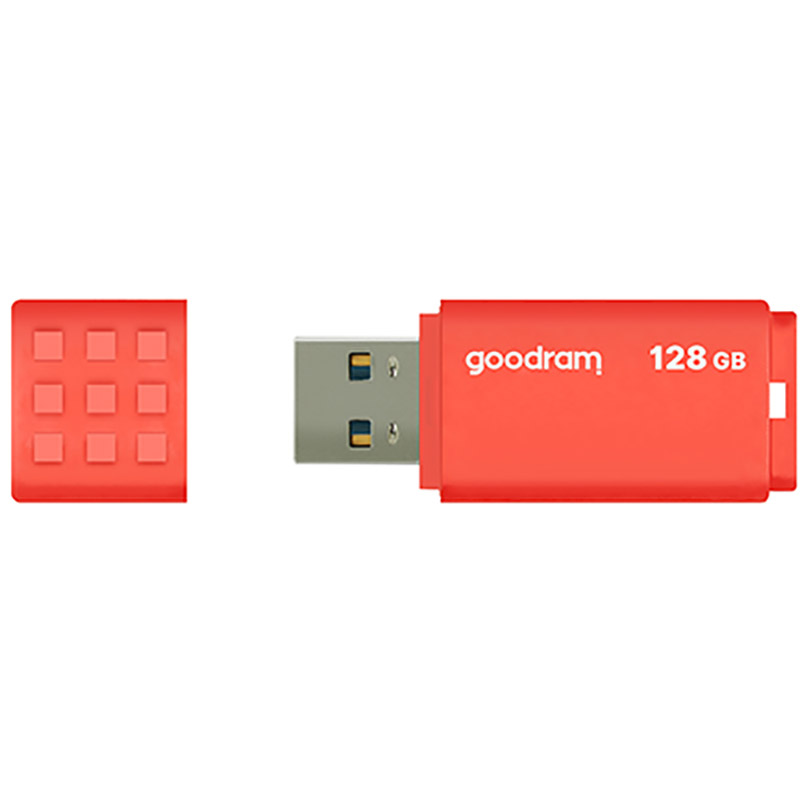 Флеш-драйв GOODRAM UME3 128GB Orange (UME3-1280O0R11) Конструкция съемный колпачок