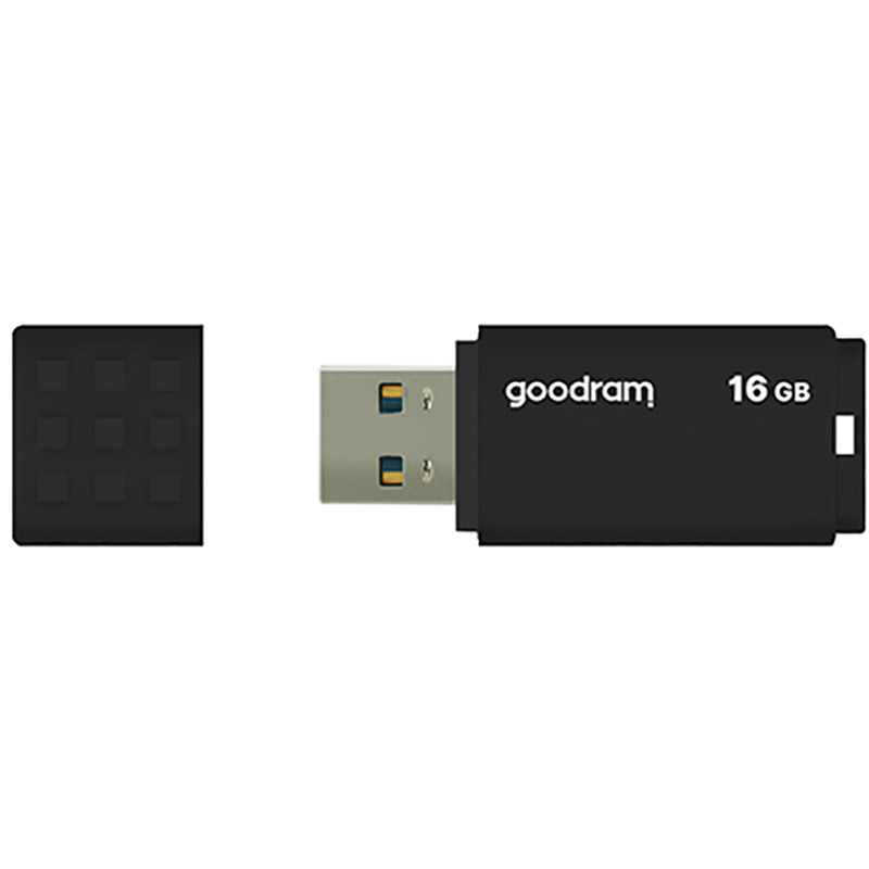 Флеш-драйв GOODRAM UME3 16GB Black (UME3-0160K0R11) Конструкція знімний ковпачок