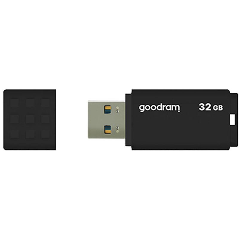 Флеш-драйв GOODRAM UME3 32GB Black (UME3-0320K0R11) Конструкция съемный колпачок