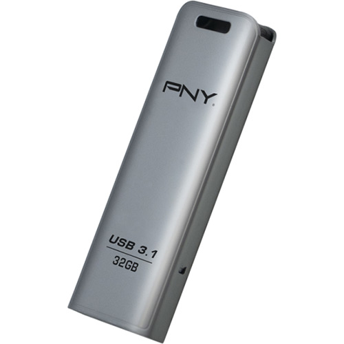 

Флеш-драйв PNY Elite Steel 32GB (FD32GESTEEL31G-EF), 32 GB Elite Steel USB 3.1