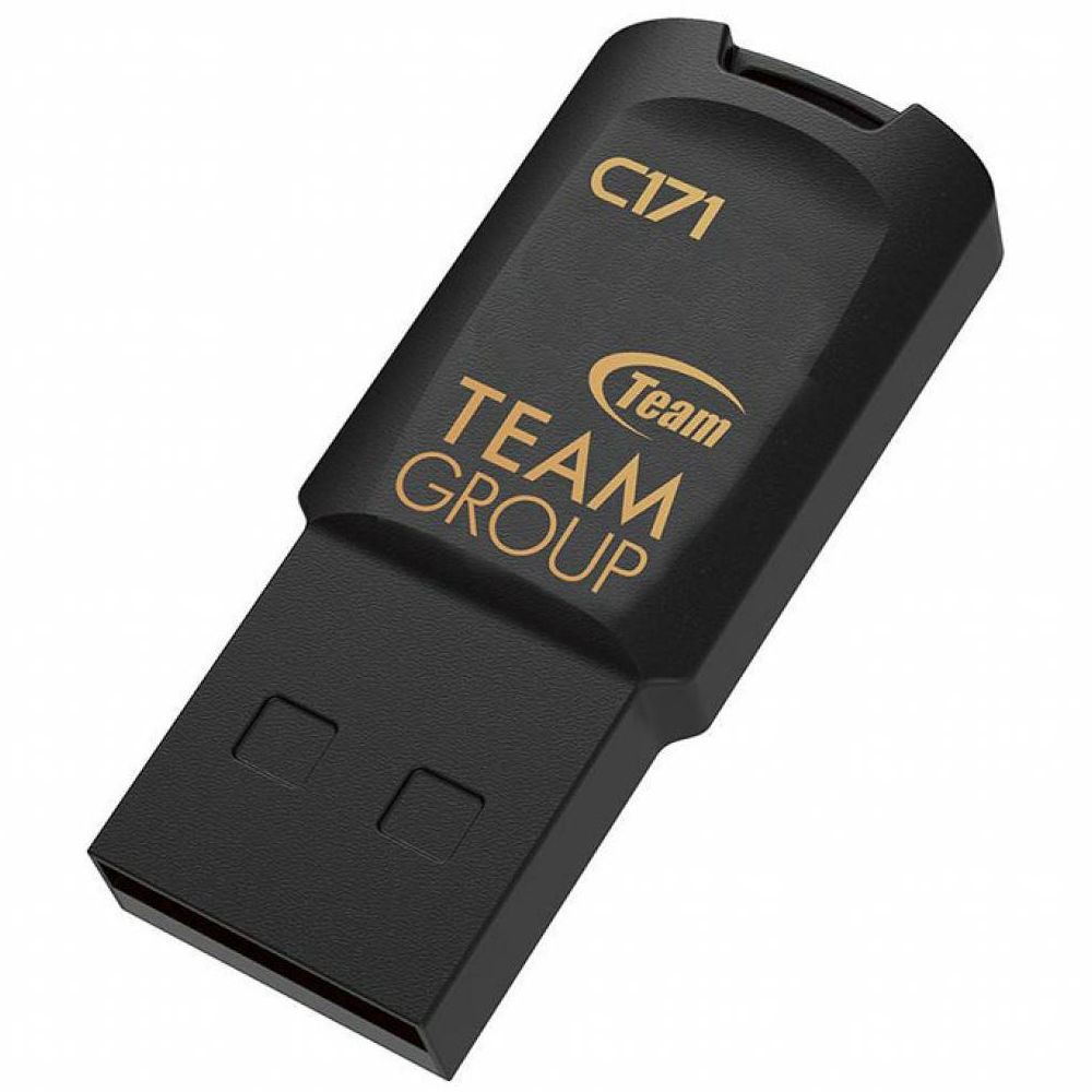 Флеш-драйв TEAM 4GB C171 Black (TC1714GB01) Конструкція моноліт