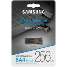 Флеш-драйв SAMSUNG BAR Plus 256GB USB 3.0 Flash Drive (MUF-256BE4/APC)