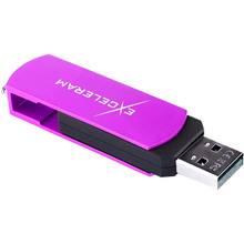 Флеш-драйв EXCELERAM 8GB P2 Series USB 2.0 Grape/Black (EXP2U2GPB08)