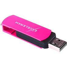 Флеш-драйв EXCELERAM 8GB P2 Series USB 2.0 Rose/Black (EXP2U2ROB08)