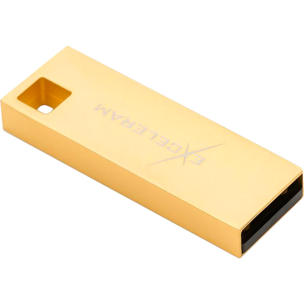 Флеш-драйв EXCELERAM 16GB U1 Series USB 2.0 Gold (EXP2U2U1G16)