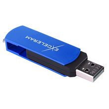 Флеш-драйв EXCELERAM 64GB P2 Series Blue/Black USB 2.0 (EXP2U2BLB64)