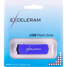 Флеш-драйв EXCELERAM 64GB P2 Series Blue/Black USB 2.0 (EXP2U2BLB64)