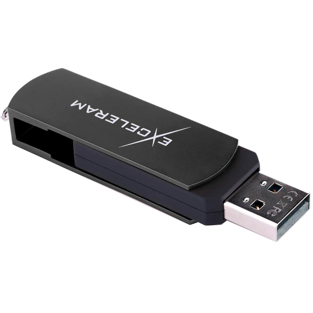 

Флеш-драйв EXCELERAM 32GB P2 Series Black/Black USB 2.0 (EXP2U2BB32), 32GB P2 Series Black/Black USB 2.0