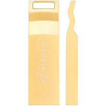 Флеш-драйв EXCELERAM 128GB U2 Series USB 3.1 Gen 1 Gold (EXP2U3U2G128)