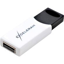 Флеш-драйв EXCELERAM 32GB H2 Series USB 2.0 White/Black (EXU2H2W32)