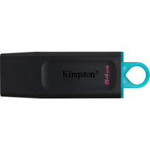 Флеш драйв KINGSTON DT Exodia 64GB USB 3.2 Black/Teal (DTX/64GB)