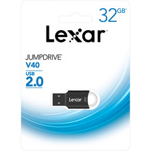 Флеш-драйв LEXAR JumpDrive V40 32GB USB 2.0 (LJDV40-32GAB)