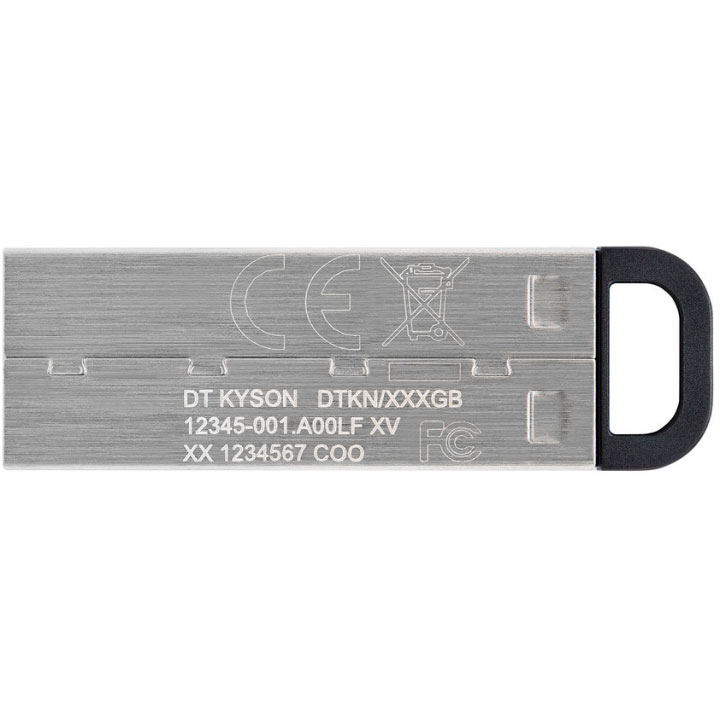 Флеш-драйв KINGSTON DT Kyson 128GB USB 3.2 (DTKN/128GB) Материал корпуса металл