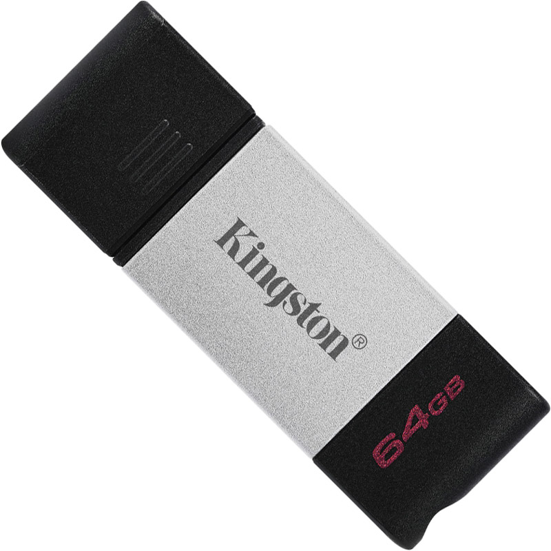 Флеш-драйв KINGSTON DataTraveler 80 64GB USB 3.2 Type-C (DT80/64GB)