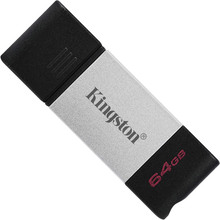 Флеш-драйв KINGSTON DataTraveler 80 64GB USB 3.2 Type-C (DT80/64GB)