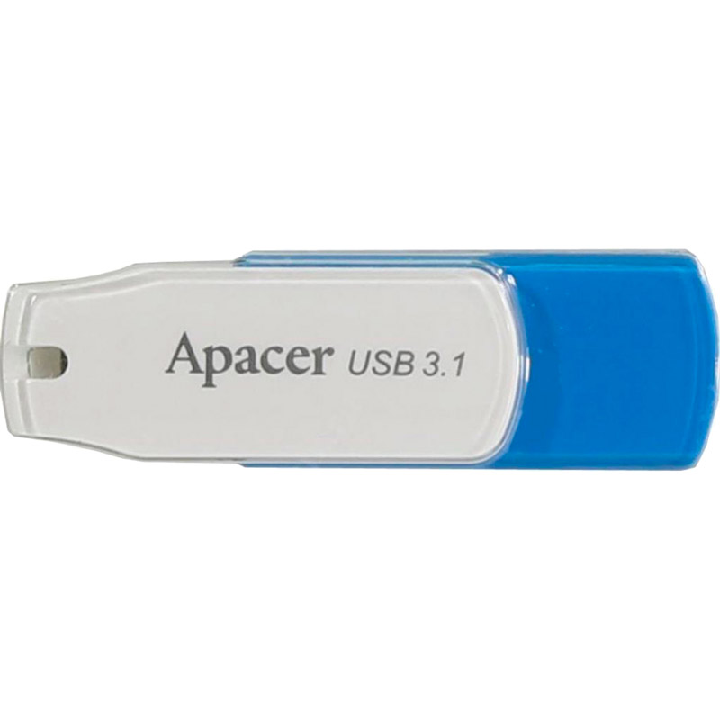 Флеш-драйв APACER AH357 16GB USB 3.1 Blue White (AP16GAH357U-1)