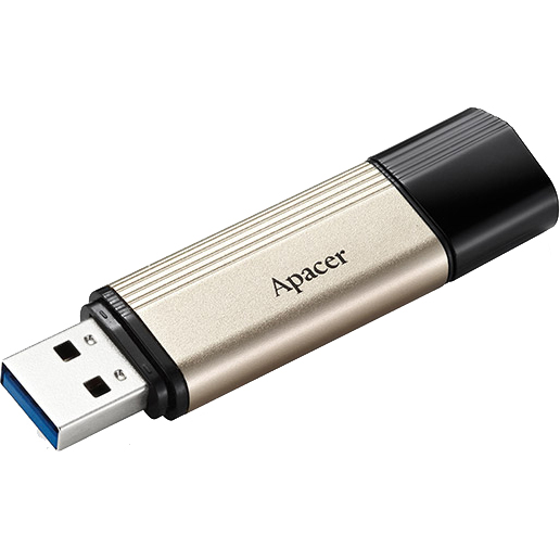 Флеш-драйв APACER AH353 64 GB, USB 3.1 Champagne Gold (AP64GAH353C-1) Конструкція знімний ковпачок