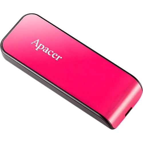 Флеш-драйв Apacer AH334 64 GB USB 2.0 Pink (AP64GAH334P-1) Конструкция выдвижная