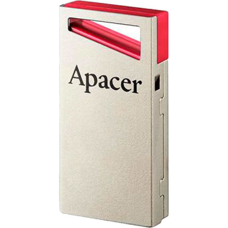 Флеш-драйв APACER AH112 64GB (AP64GAH112R-1) Конструкція моноліт