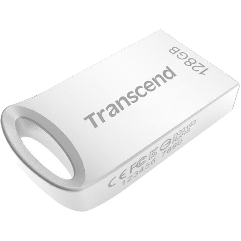 Флеш-драйв TRANSCEND JetFlash 710 128GB USB 3.0 Silver Plating (TS128GJF710S) Материал корпуса металл